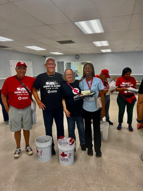 Red Cross Fire Campaign Event